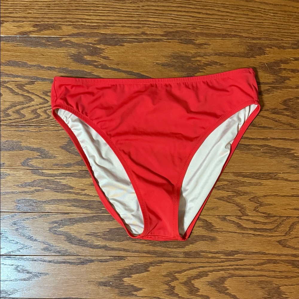 Victoria's Secret Vibrant Red Bikini Bottom